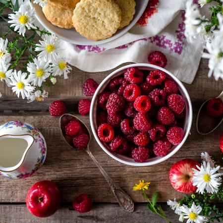 raspberries